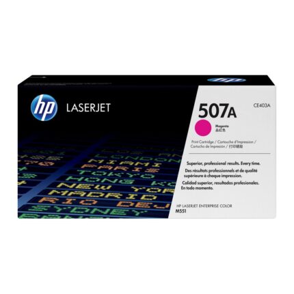Tóner original HP CE403A magenta 507A 6.000 páginas