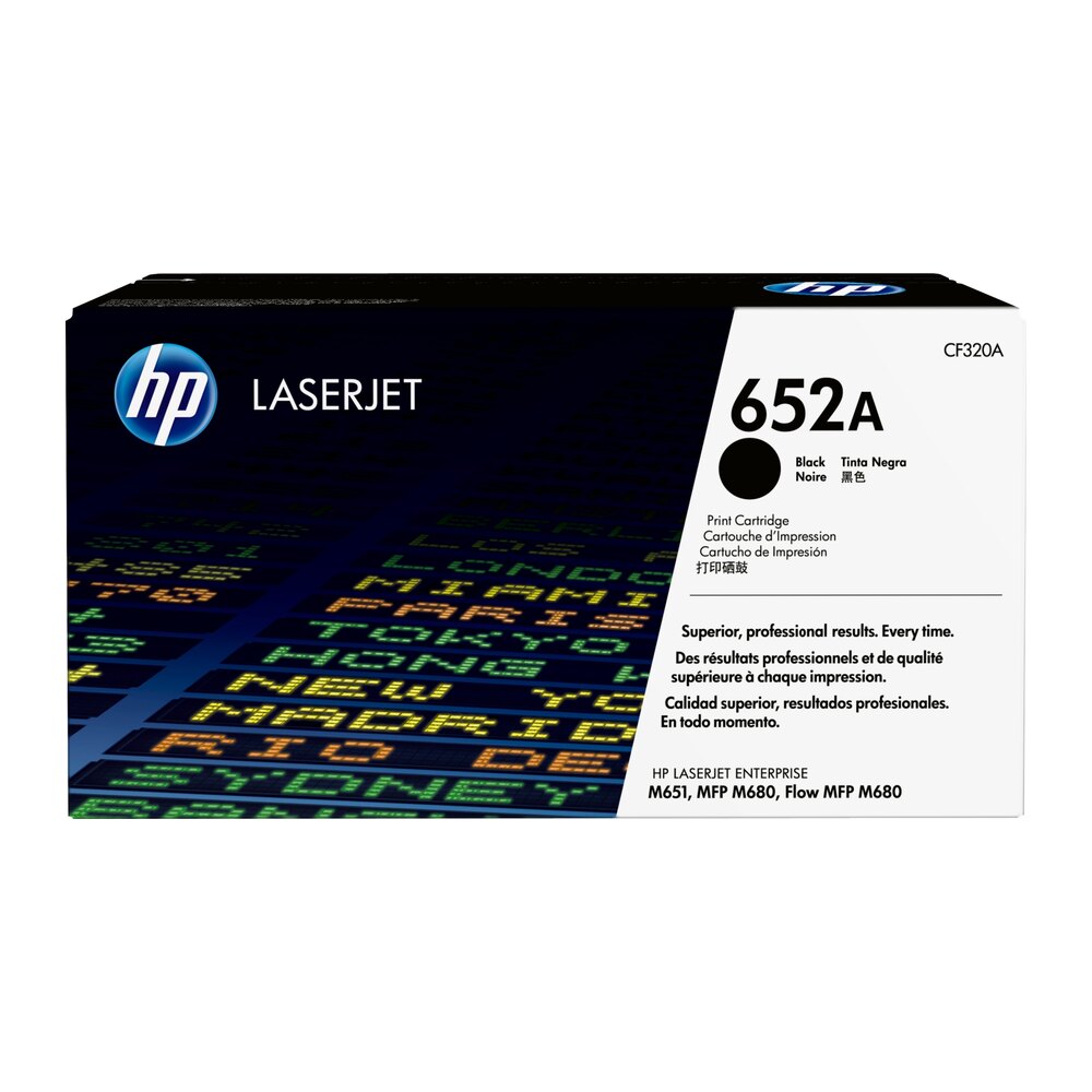 Tóner original HP CF320A negro 652A 16.500 páginas Tóner original HP CF320A negro 652A 16.500 páginas