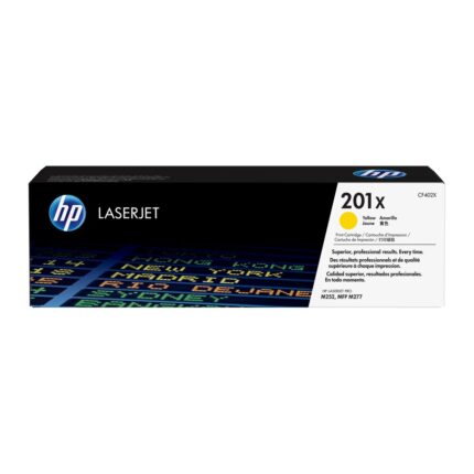 Tóner original HP CF402X amarillo 201X 2.300 páginas
