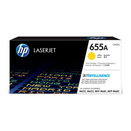 Tóner original HP CF452A amarillo 655A 10.500 páginas