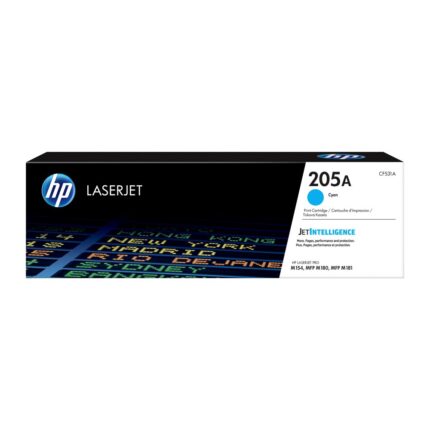 Tóner original HP CF531A cian 205A 900 páginas
