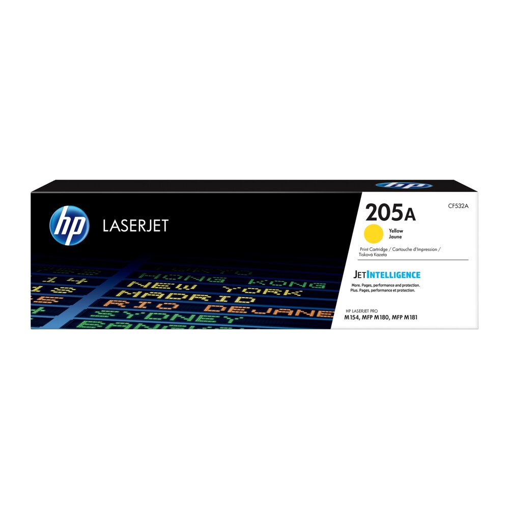 Tóner original HP CF532A amarillo 205A 900 páginas Tóner original HP CF532A amarillo 205A 900 páginas