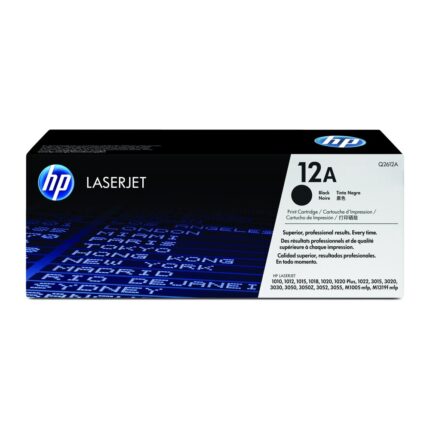Tóner original HP Q2612A 12A negro 2.000 páginas