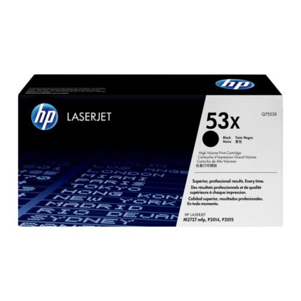 Tóner original HP Q7553X 53X negro 7.000 páginas