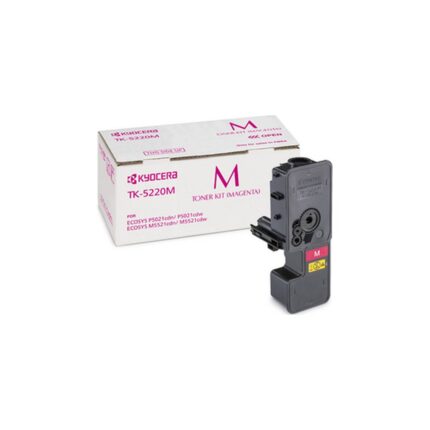 Tóner original Kyocera TK-5220M magenta 1.200 páginas