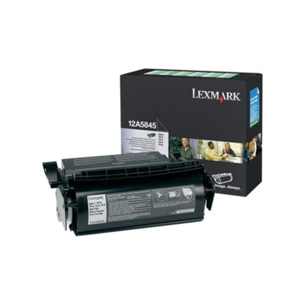Tóner original Lexmark 12A5845 negro 25000 páginas