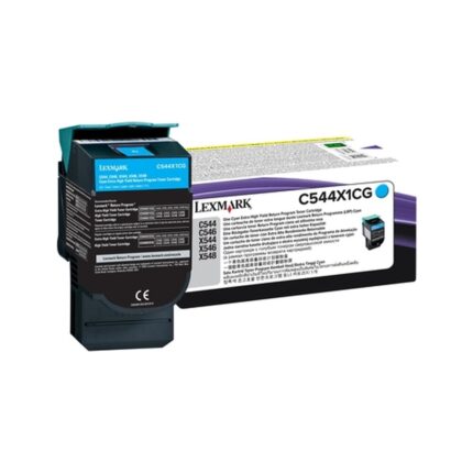 Tóner original Lexmark C544 cian C544X1CG 30000 páginas