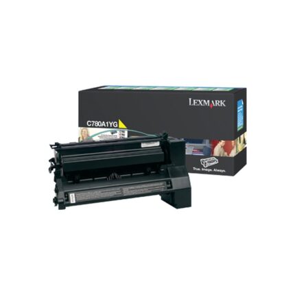 Tóner original Lexmark C78X amarillo C780A1YG 6.000 páginas