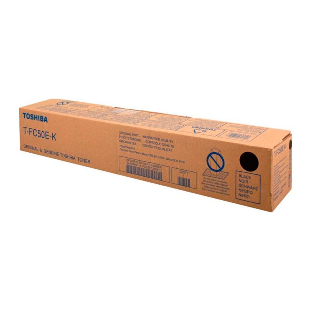 Toner Original Toshiba T-FC50EK Negro / E-Studio 2555 CSE / 3555 CSE / 38.400 Pag. 6AJ00000114 / 6AJ00000224 / 6AJ00000298 Toner Original Toshiba T-FC50EK Negro / E-Studio 2555 CSE / 3555 CSE / 38.400 Pag. 6AJ00000114 / 6AJ00000224 / 6AJ00000298